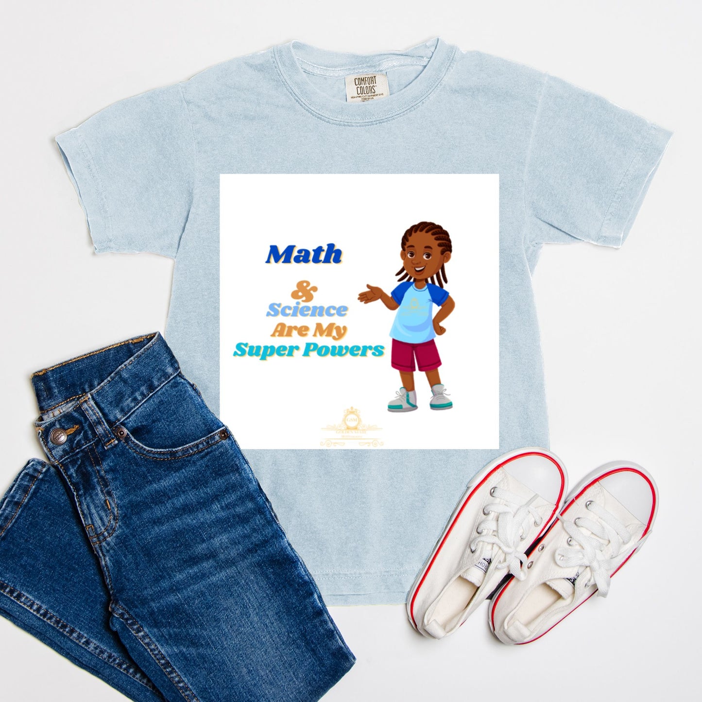 Kids African American Boys Comfort Color Youth Tee 9018