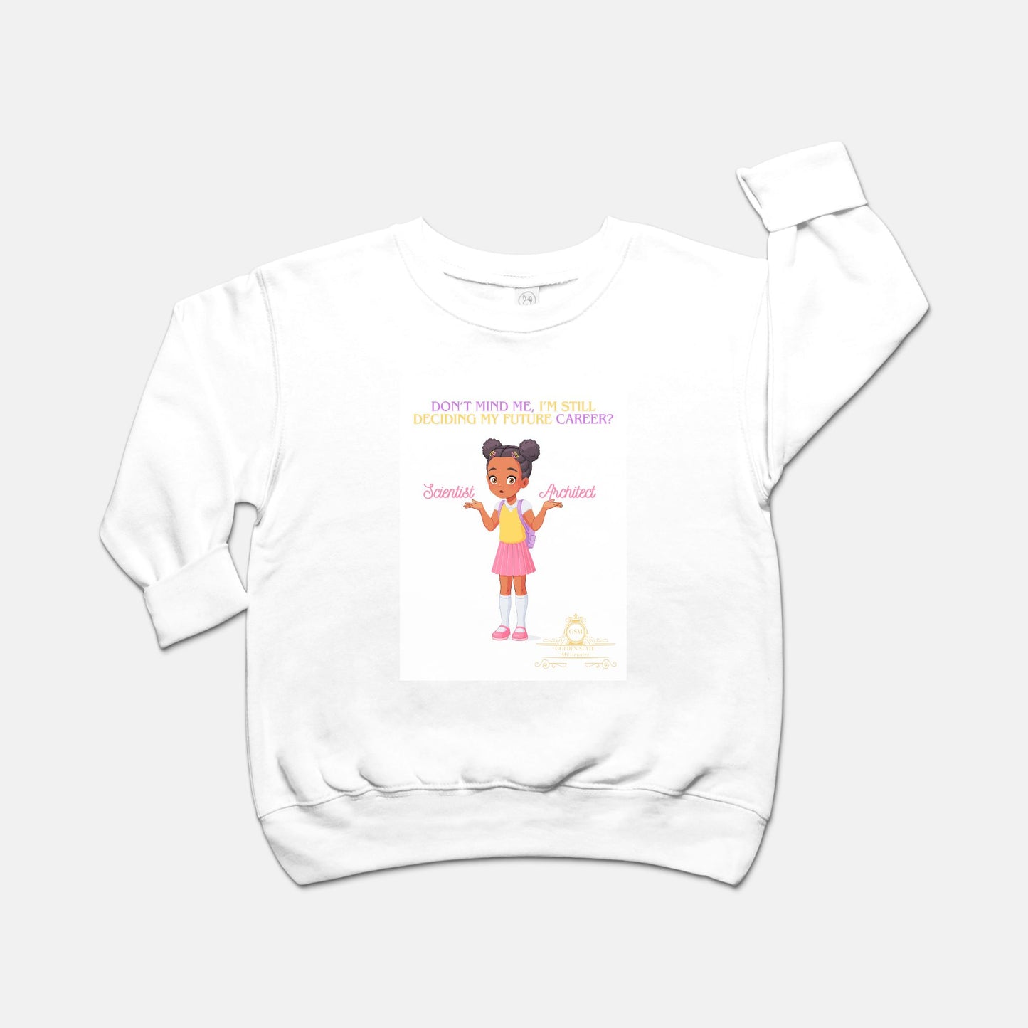 Kids African American Toddler Crew Neck Sweatshirt - 3317