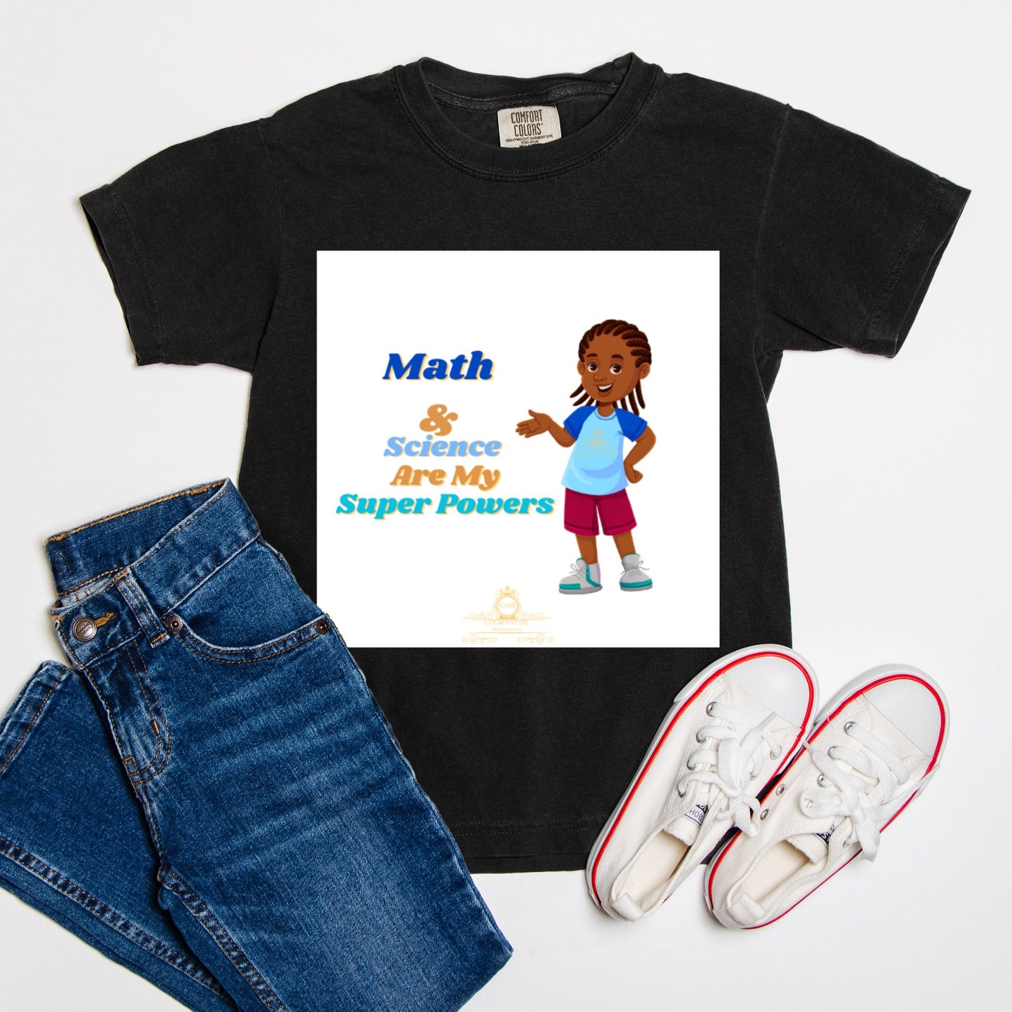 Kids African American Boys Comfort Color Youth Tee 9018