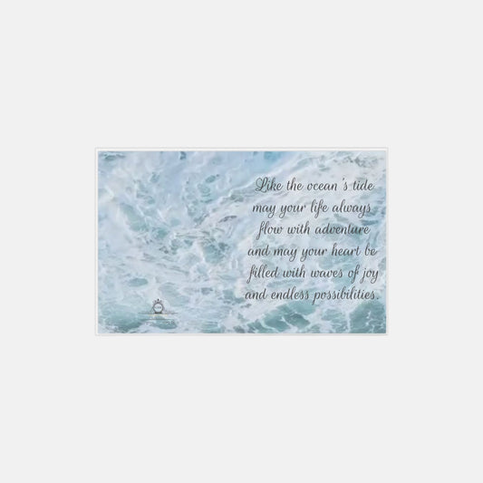 Inspirational Greeting Card For Any Occassion (10 cards included)