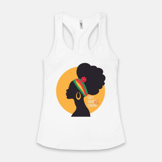 Soft, Smart & Strong Racerback Tank Next Level 1533