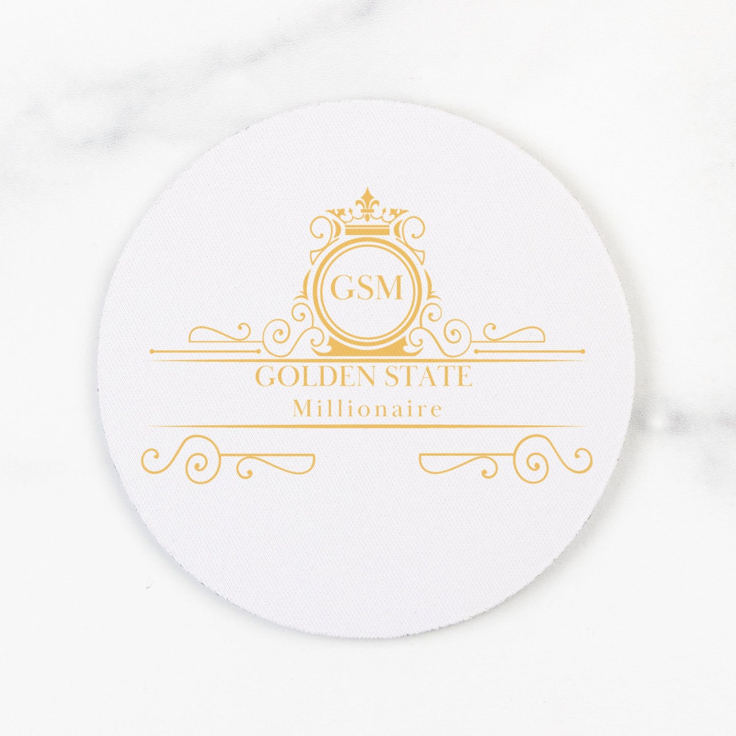 Goldens State Millionaire Coaster Neoprene Back (Round) 4PK
