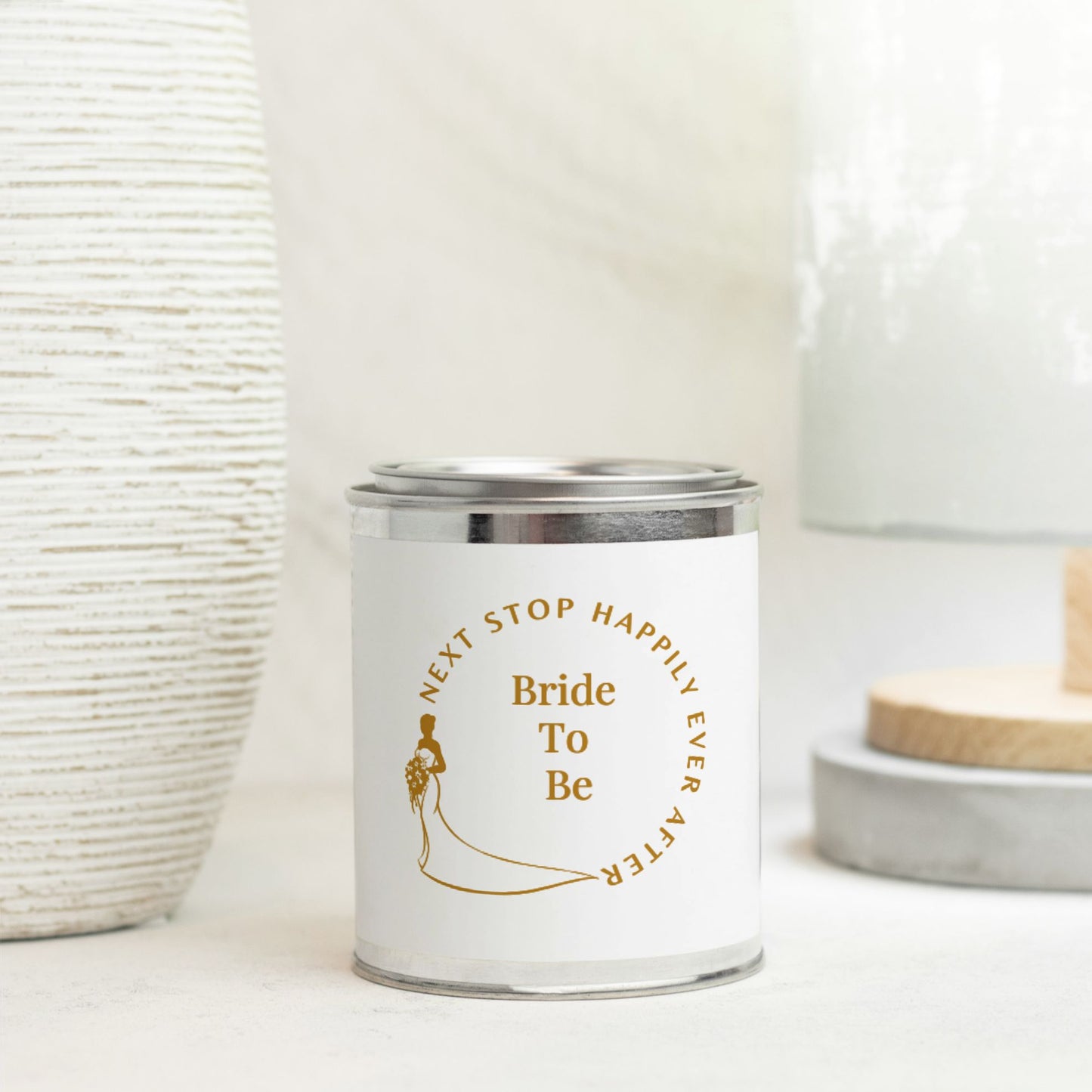 Wedding Candle Paint Can (Hand Poured 16 oz.)