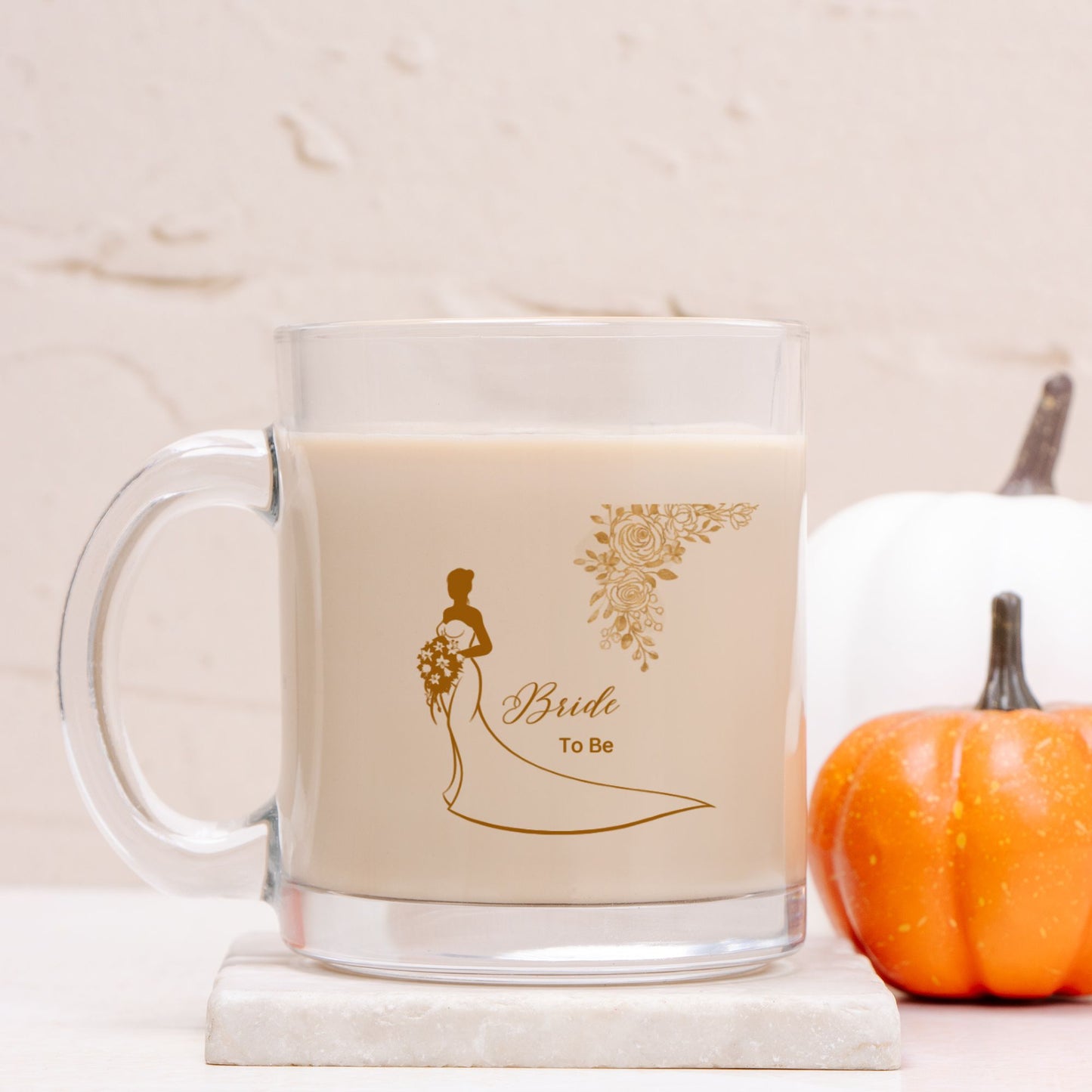 Wedding Bride To Be Glass Mug