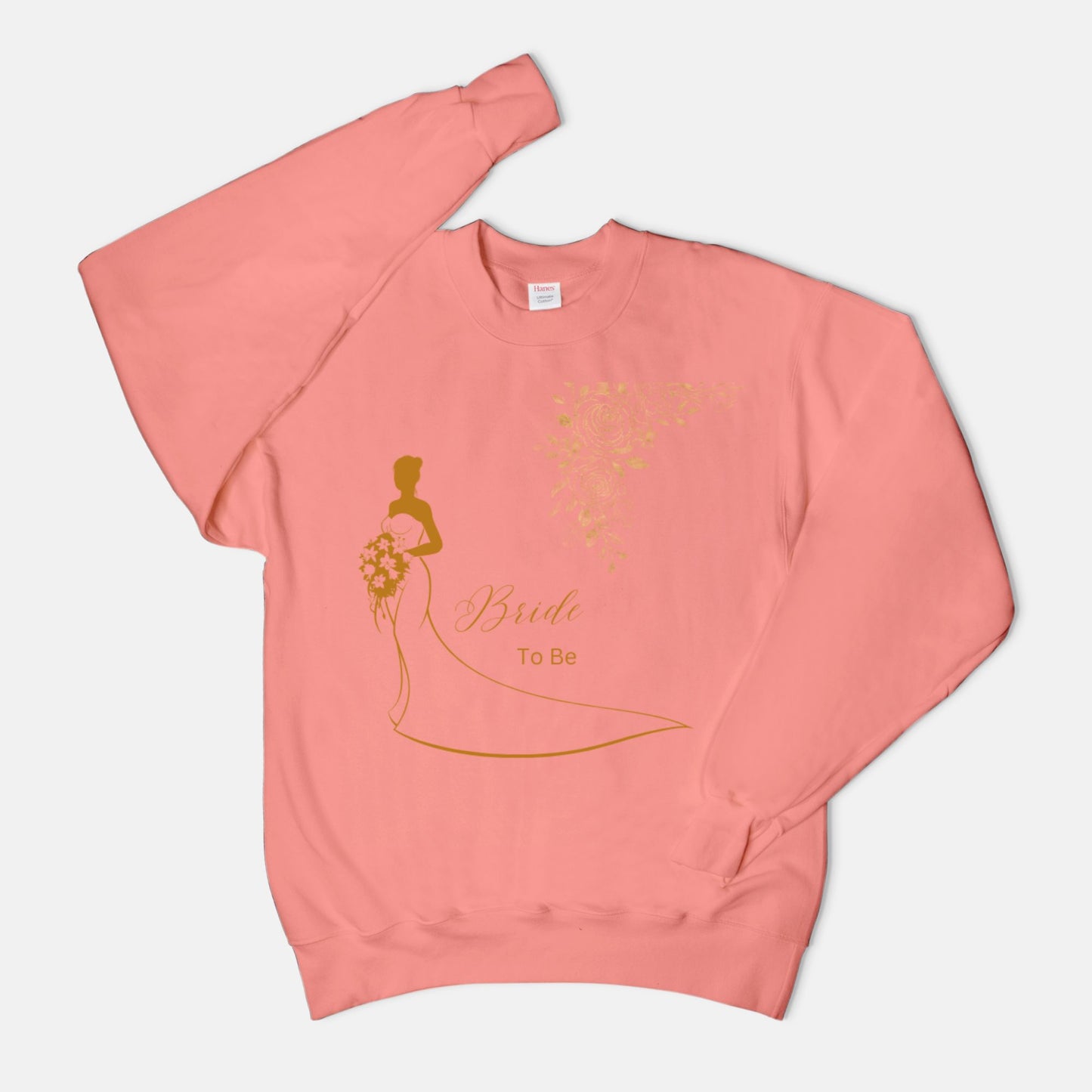 Wedding Bride To Be Unisex Crew Neck Sweatshirt Hanes F260