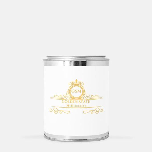 A Goldens State Millionaire Candle Paint Can (Hand Poured 16 oz.)
