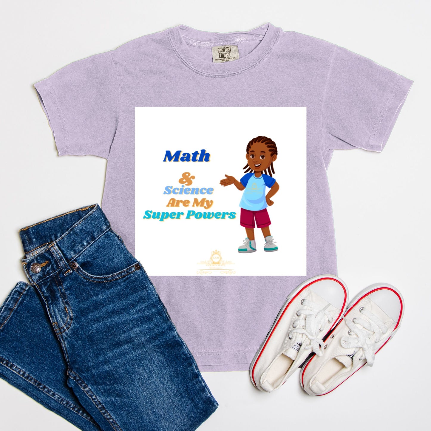 Kids African American Boys Comfort Color Youth Tee 9018