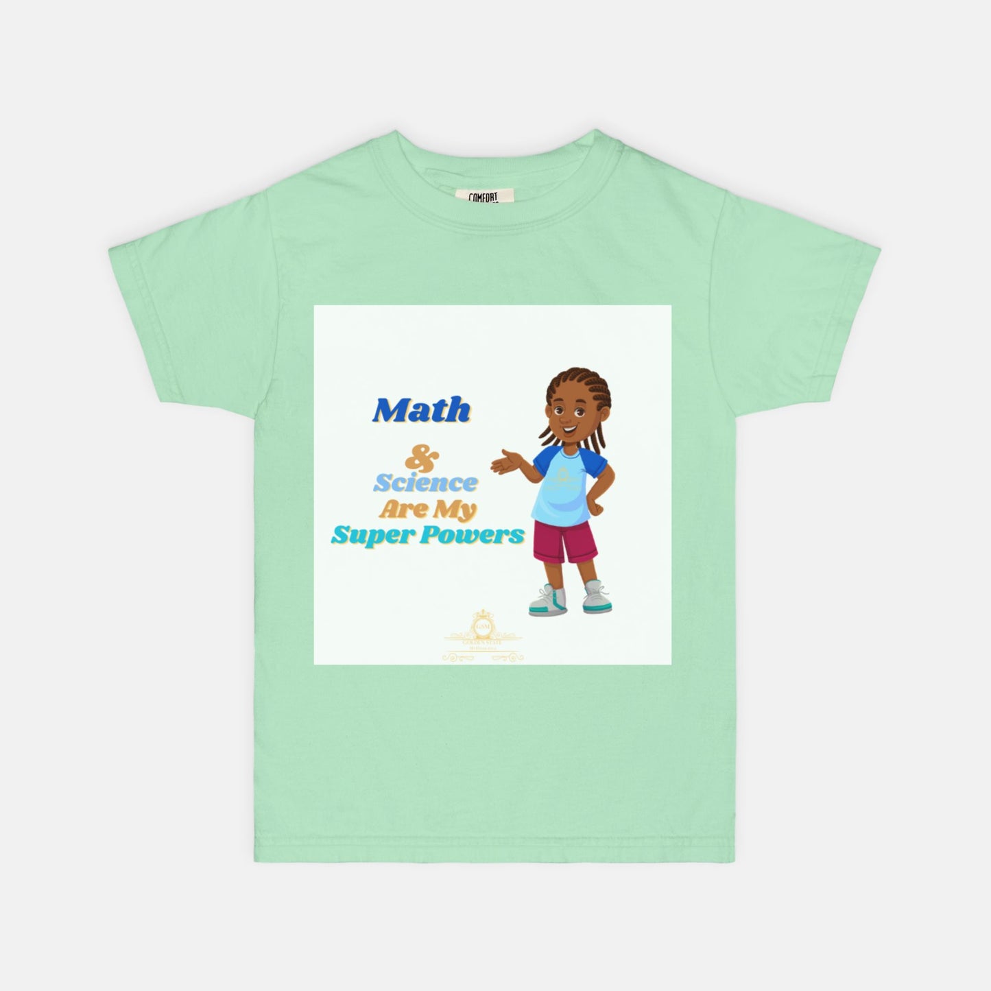 Kids African American Boys Comfort Color Youth Tee 9018