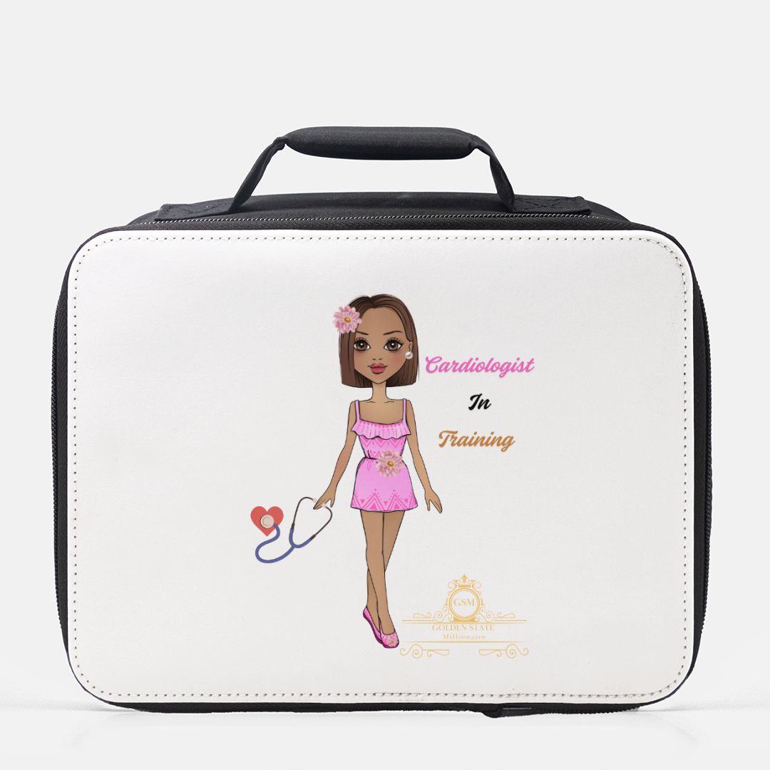 Kids African American Cardiologist In Training Lunch Box (Insulated)
