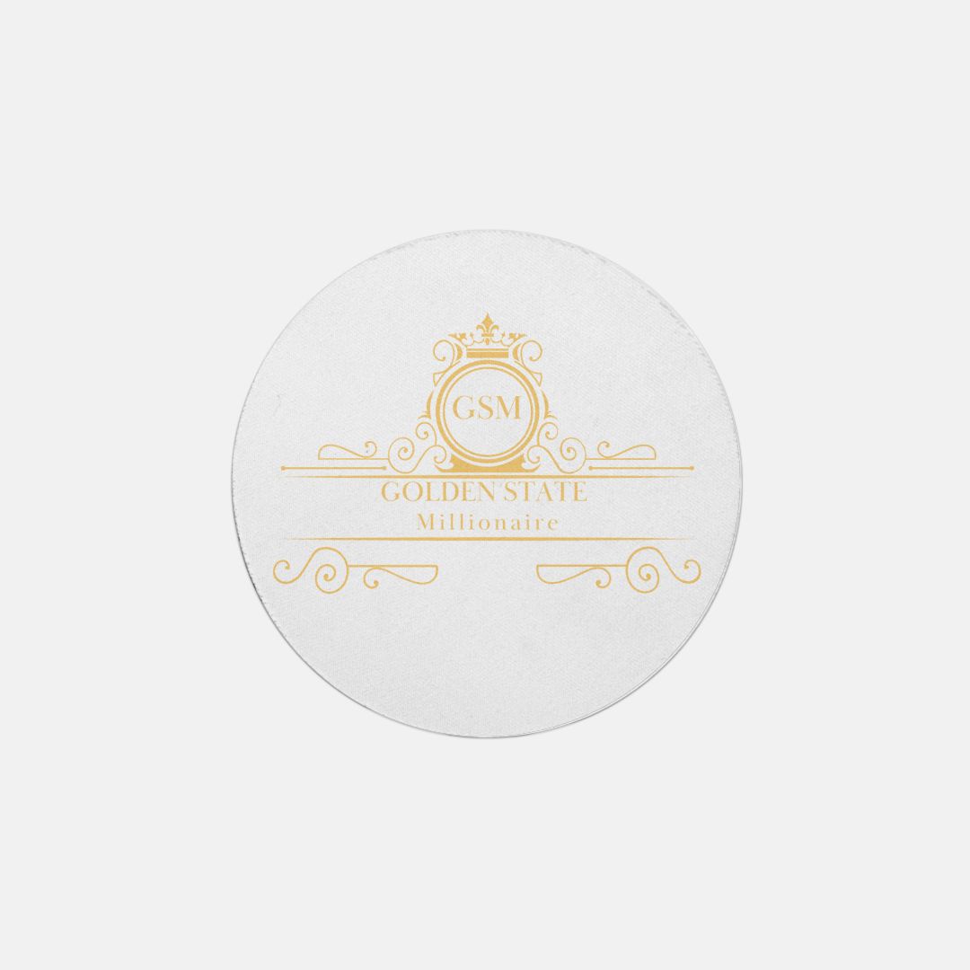 Goldens State Millionaire Coaster Neoprene Back (Round) 4PK