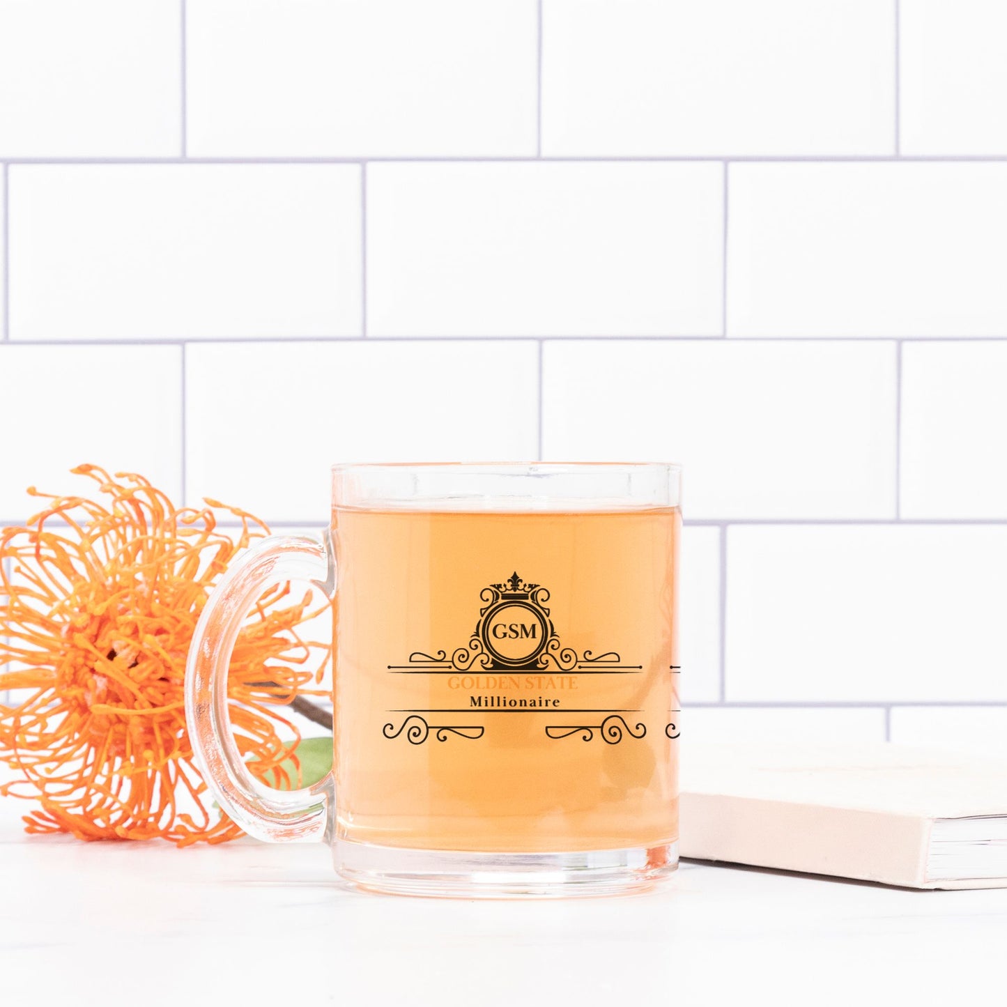 A Golden State Millionaire Glass Mug