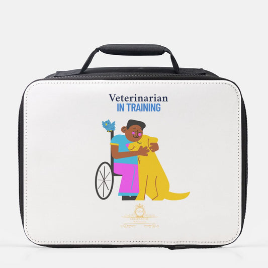 Kids African American Child in Wheelchair Lunch Box (Insulated)