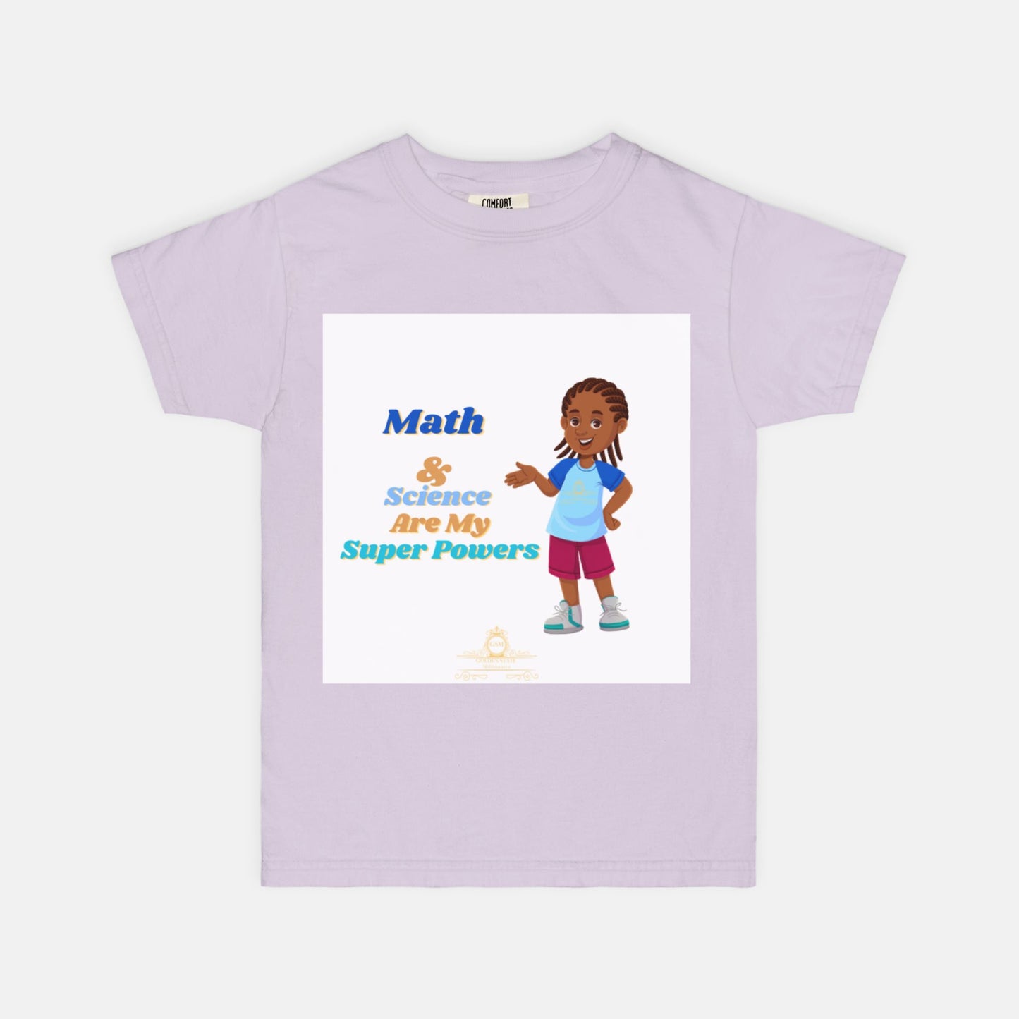 Kids African American Boys Comfort Color Youth Tee 9018