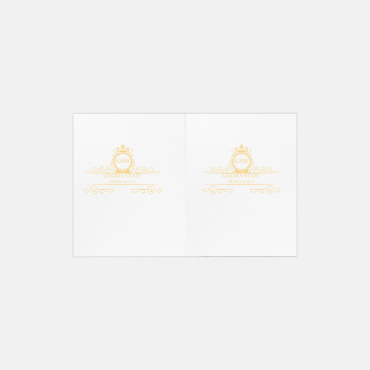 Golden State Millionaire Folded Card A2 (QTY 10)