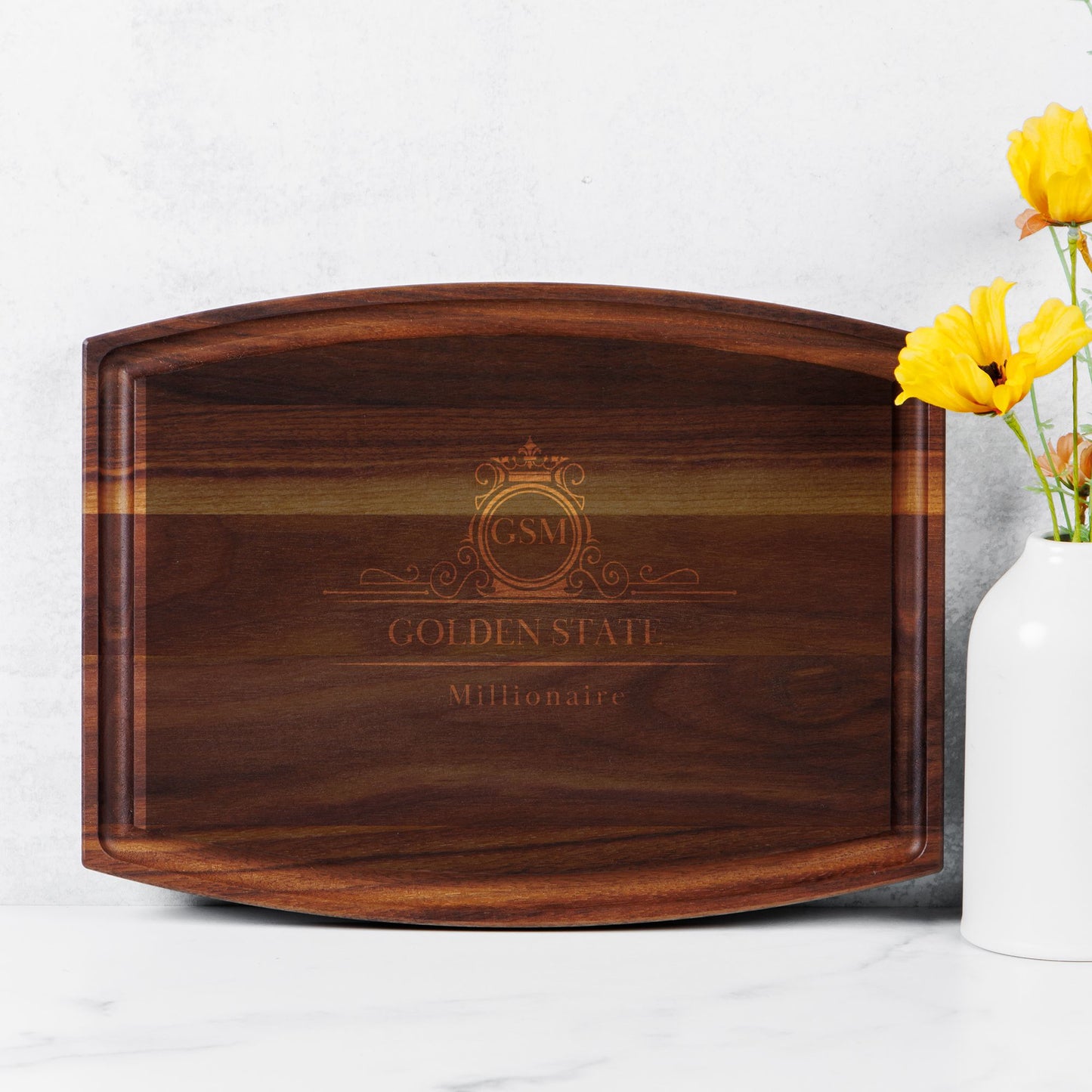 Cutting Board with Groove - 12" x 9"