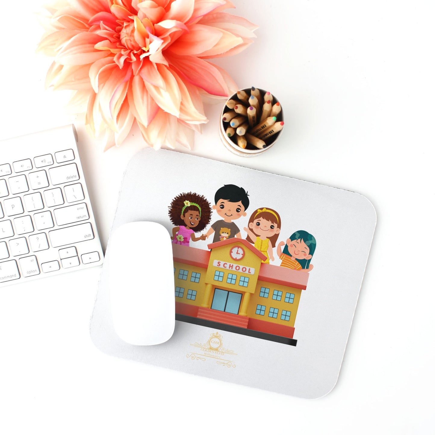 Kids African American Mouse Pad (Rectangle)