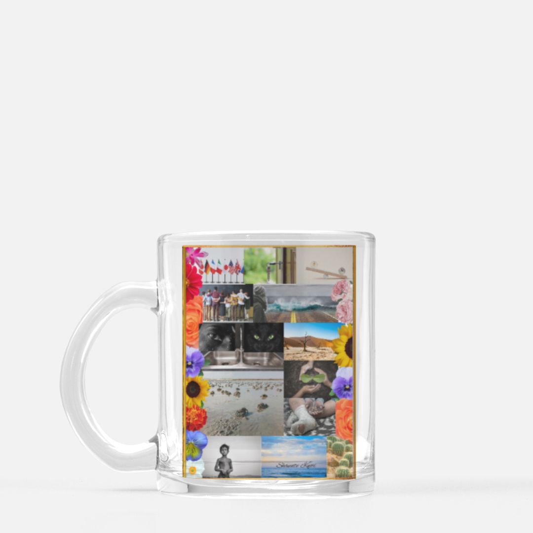 Media Art Glass Mug