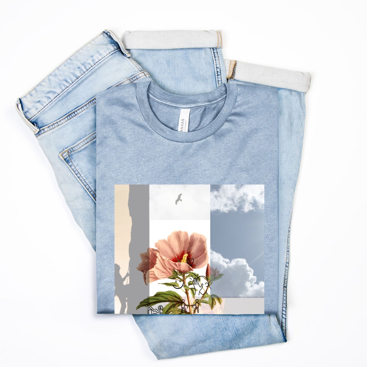 Original Art Deco Design by Shaunte' Knox Canvas Unisex Tee