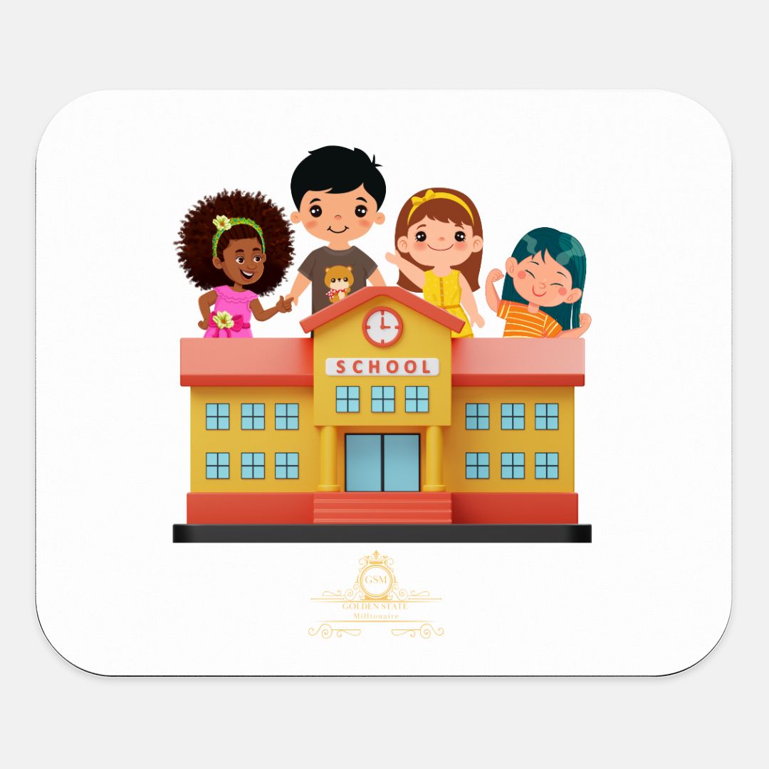 Kids African American Mouse Pad (Rectangle)