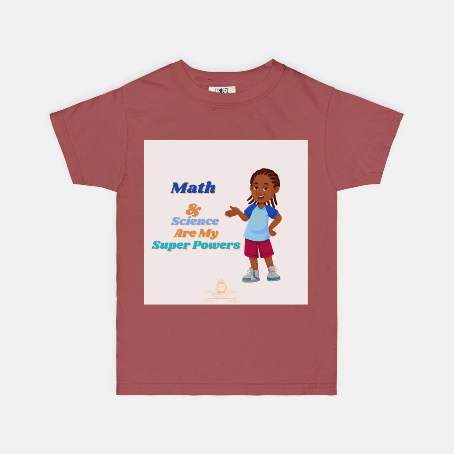 Kids African American Boys Comfort Color Youth Tee 9018