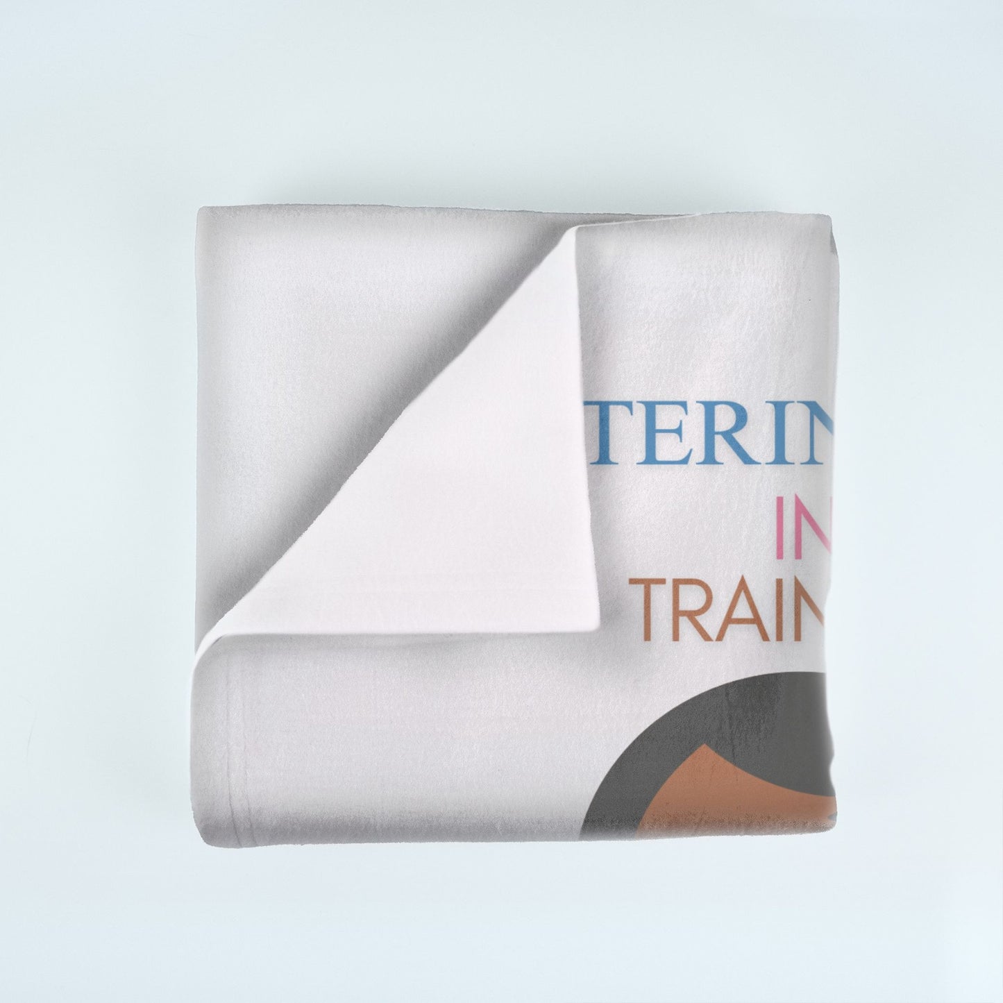 Kids African American Girl In Glasses Veterinarian Soft Fleece Blanket - 30" x 40"