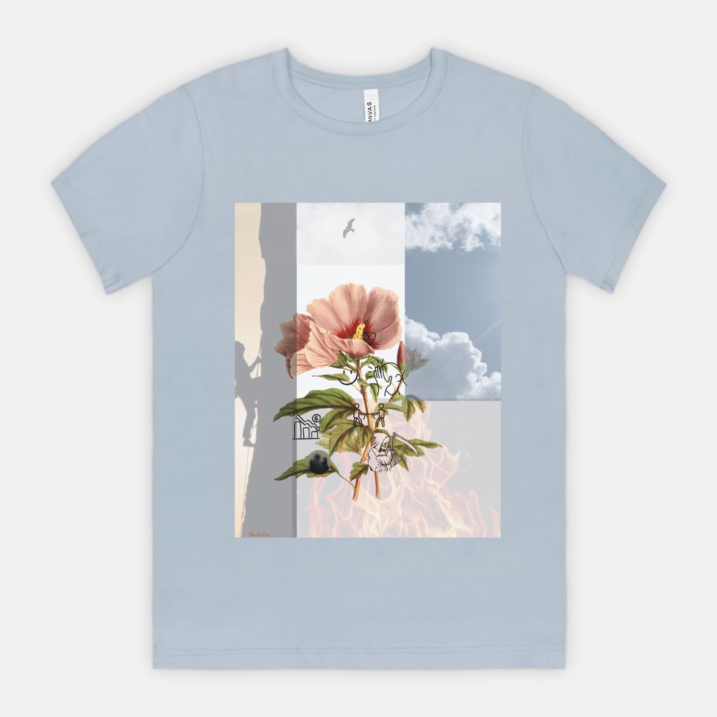 Original Art Deco Design by Shaunte' Knox Canvas Unisex Tee
