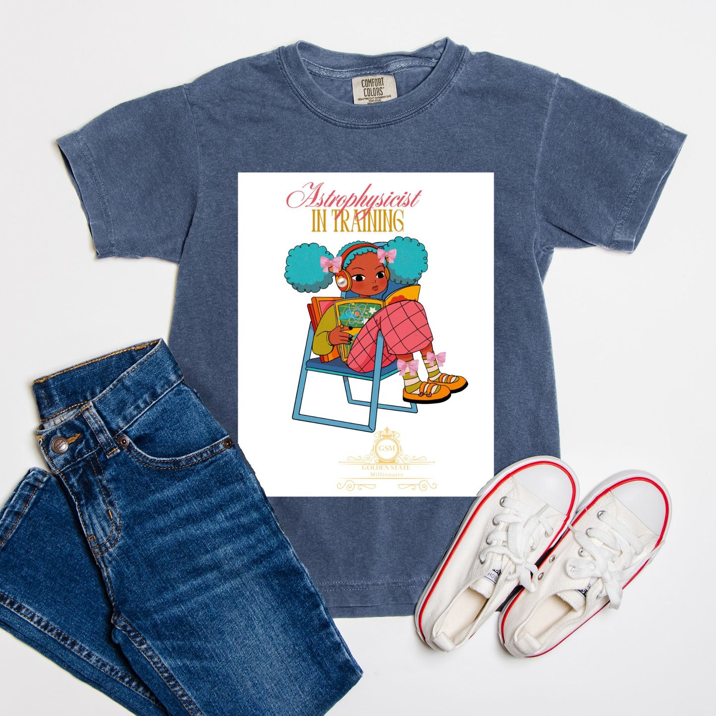 Kids, African American Astrophysicist In Training Youth Tee