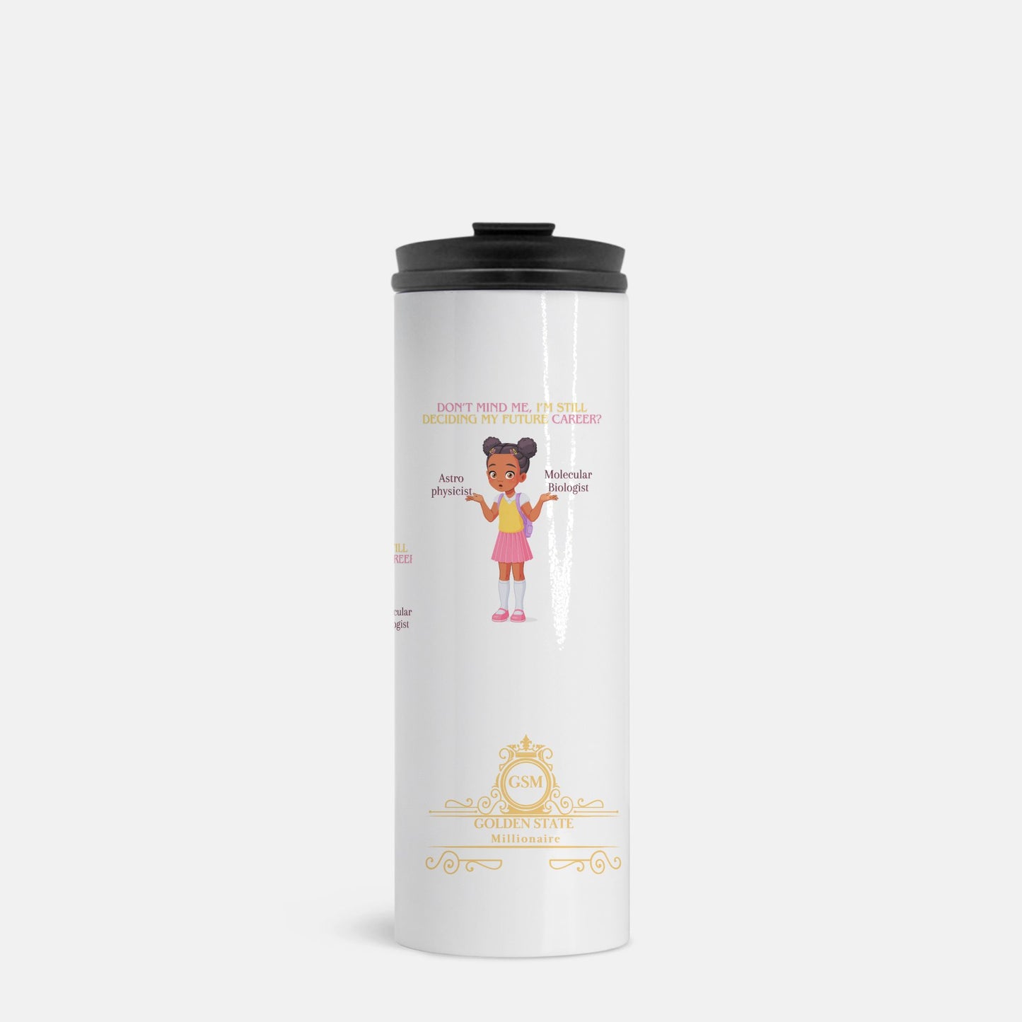 Kids African American Don't Mind Me Thermal Tumbler 16 oz.