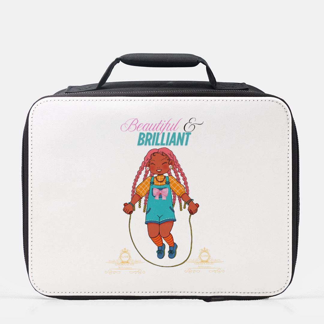 Kids African American Jumprope Girl Lunch Box (Insulated)