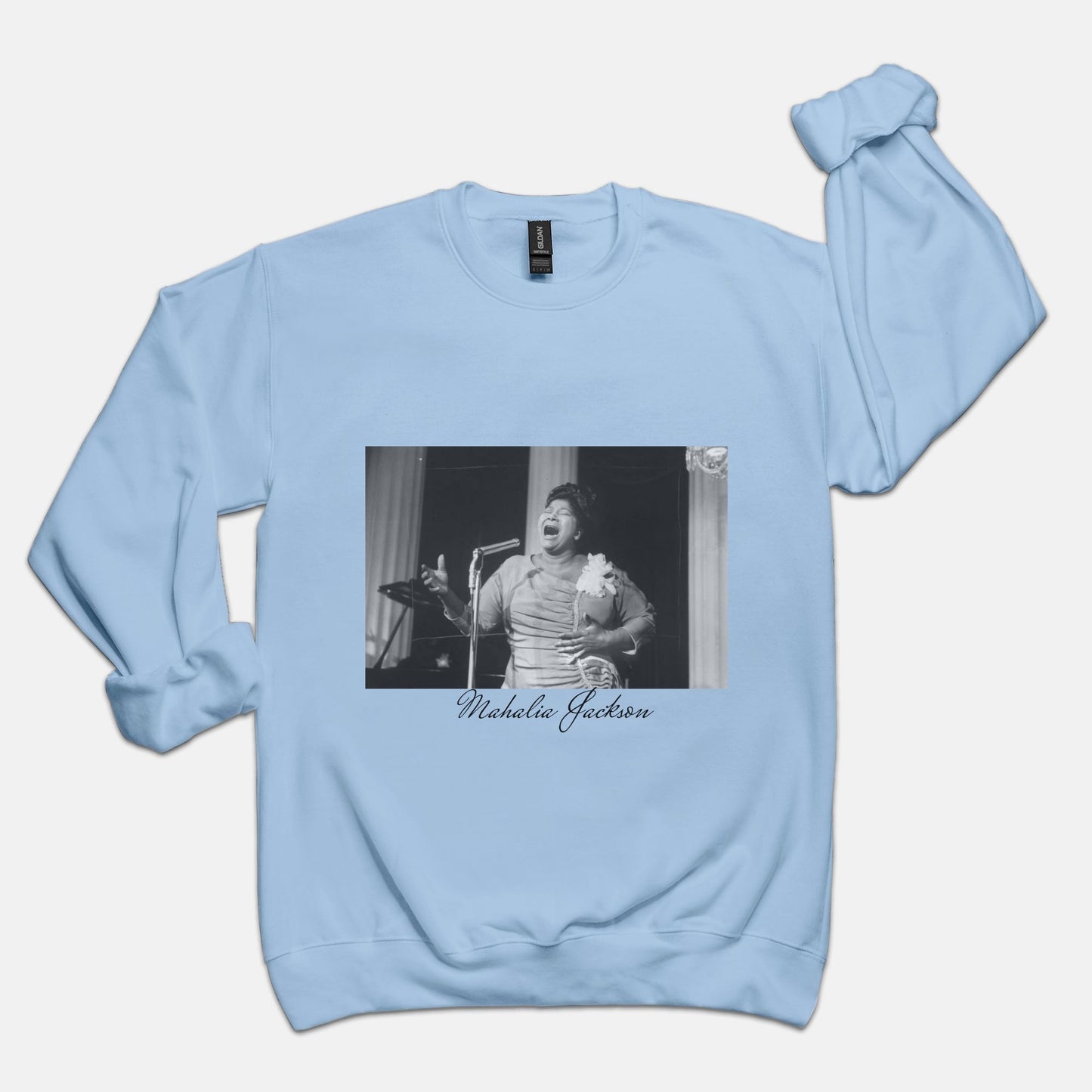 Mahalia Jackson African American Singer Unisex Crew Neck Sweatshirt