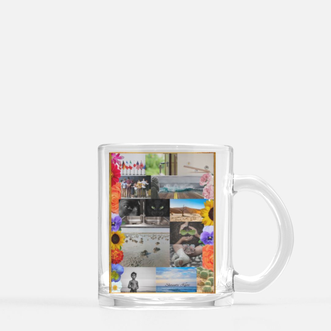 Media Art Glass Mug