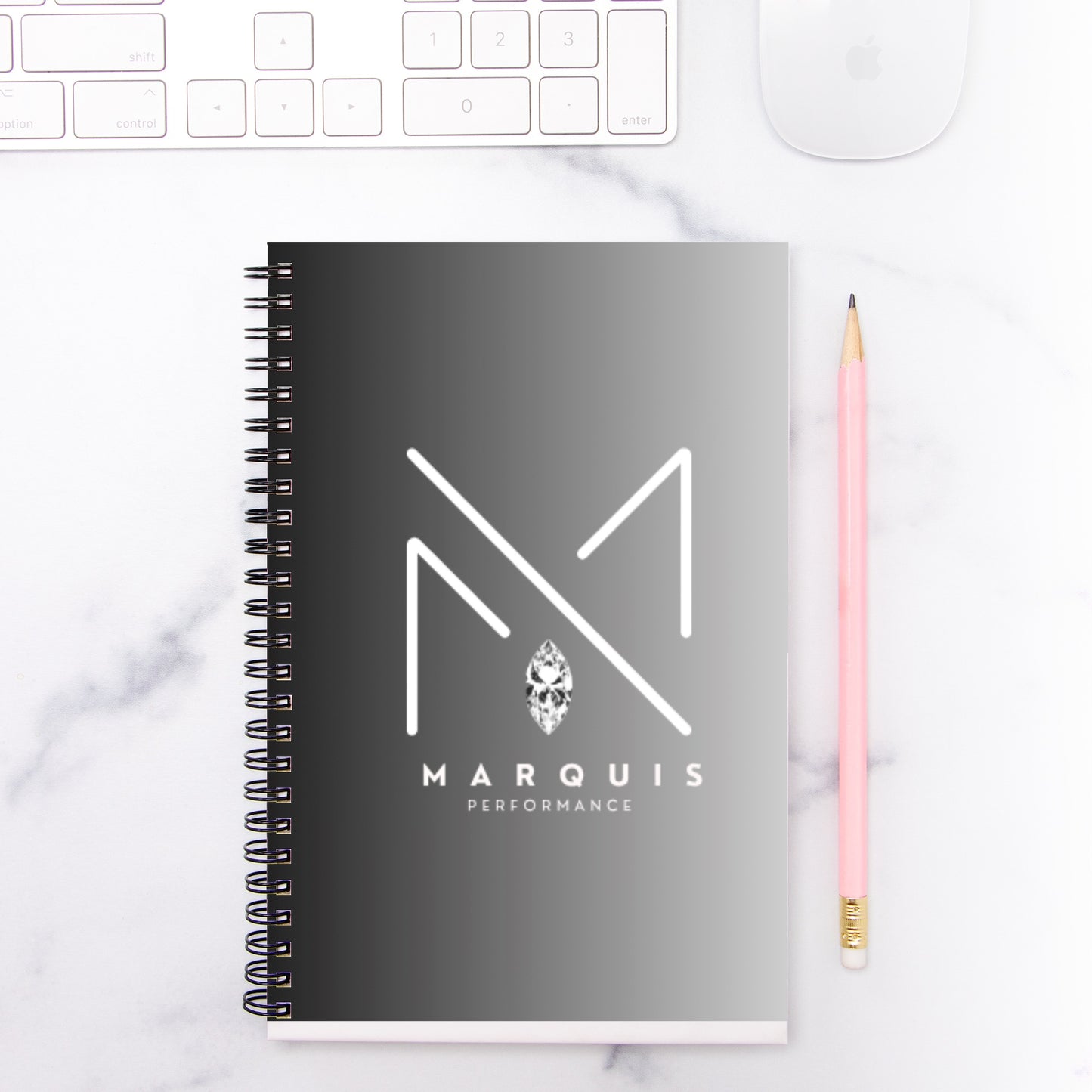 Marquis Performance Notebook Hardcover Spiral 5.5 x 8.5