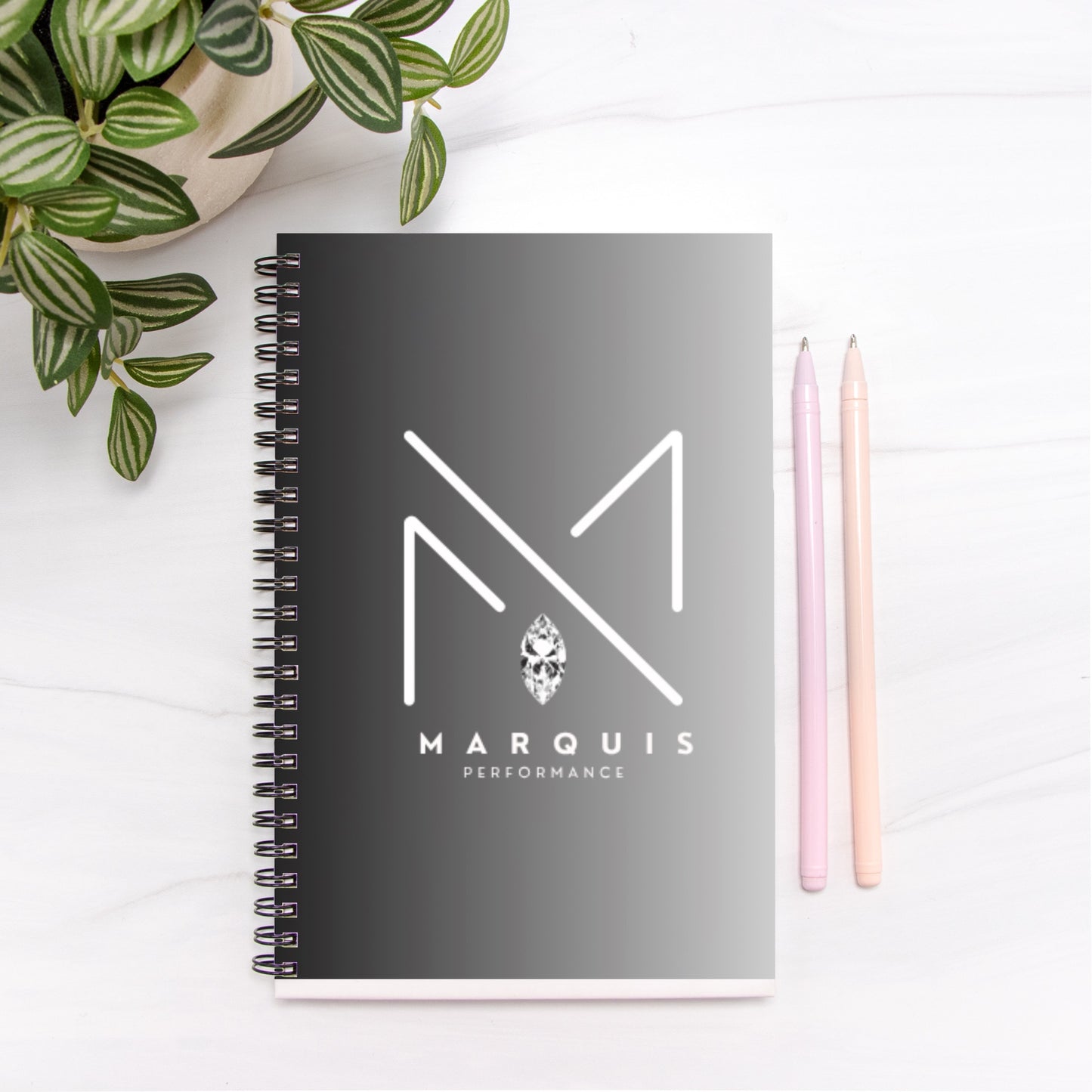 Marquis Performance Notebook Hardcover Spiral 5.5 x 8.5