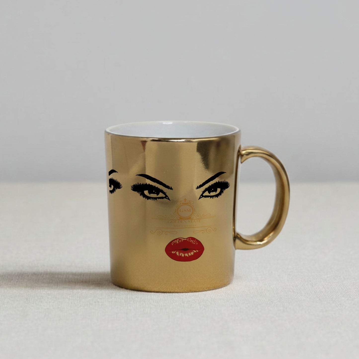 GSM Gold Mug 11oz Chrome