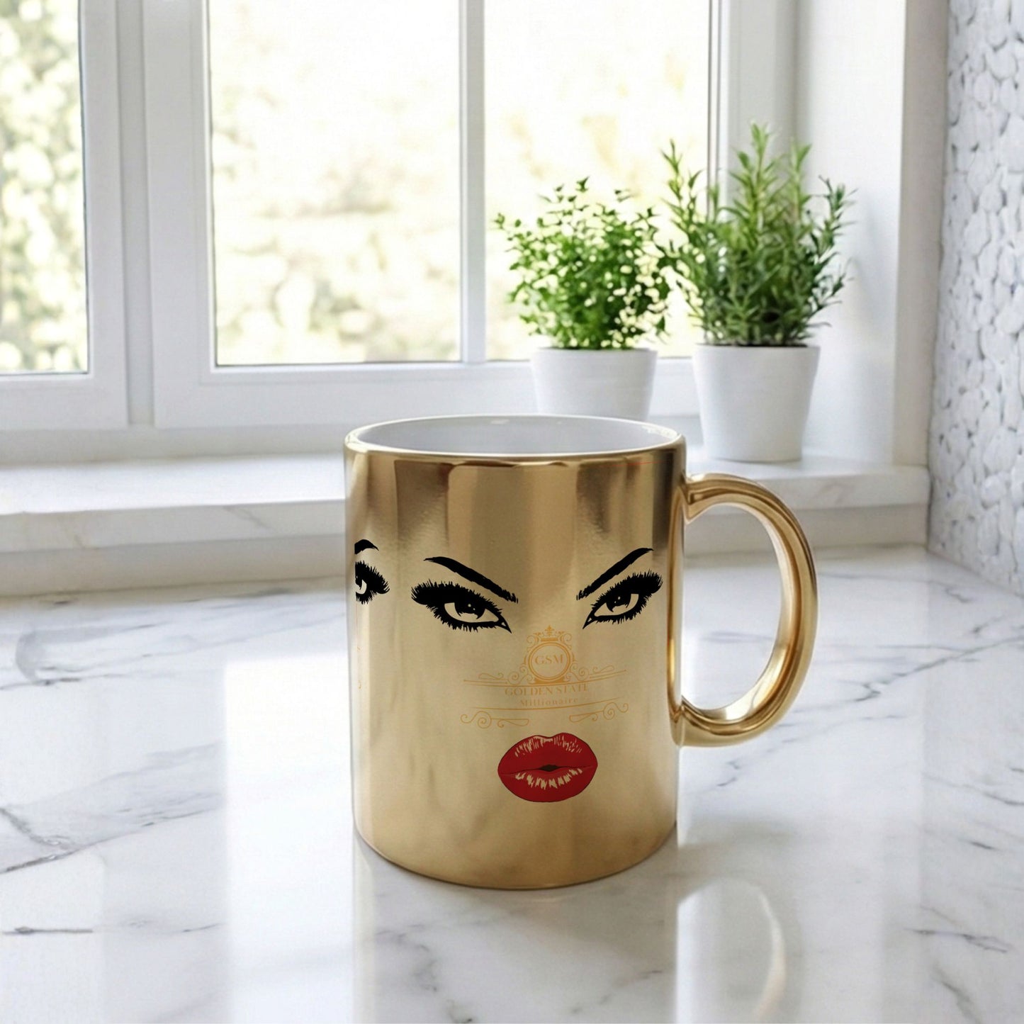 GSM Gold Mug 11oz Chrome
