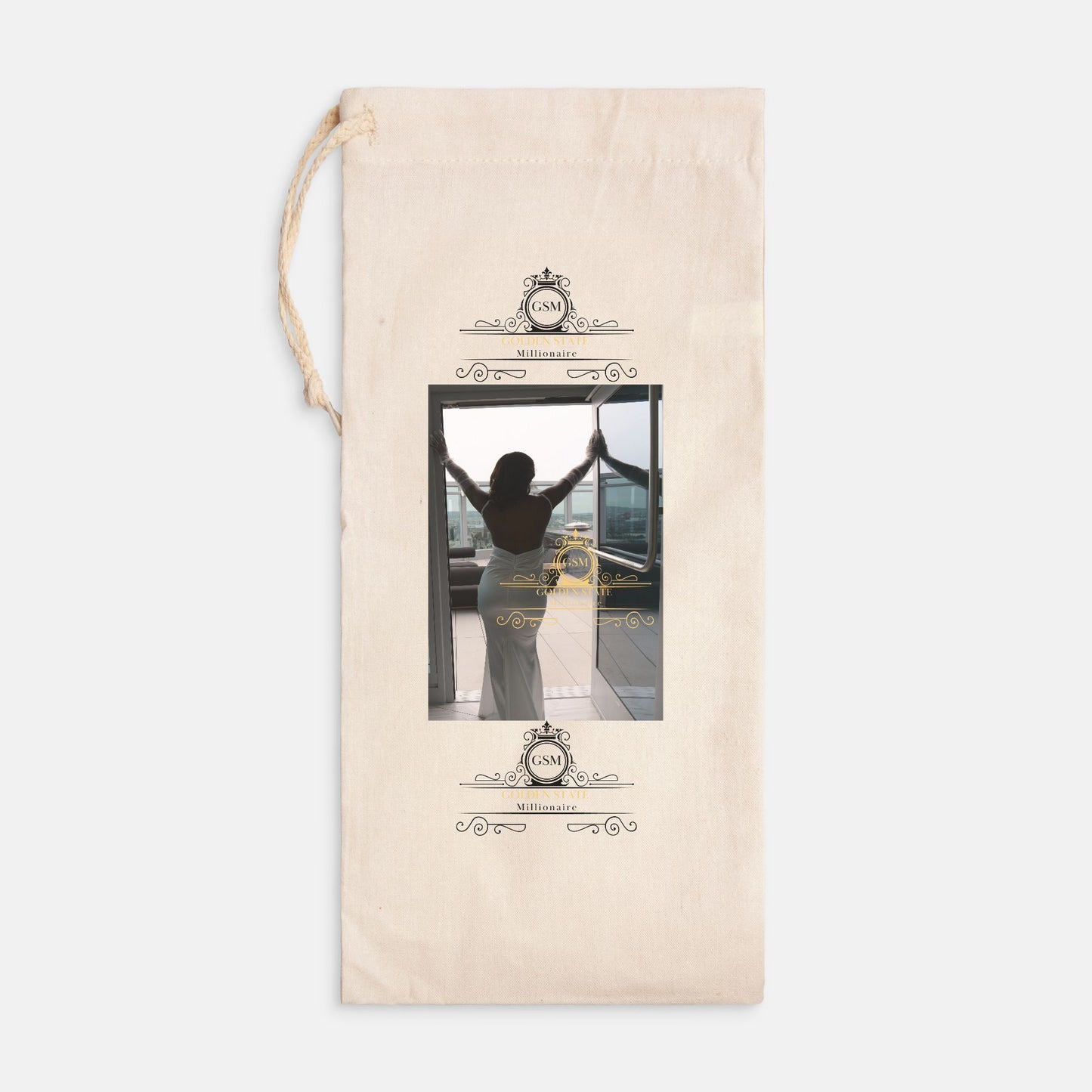 Golden State Model Wine Bag (Canvas)