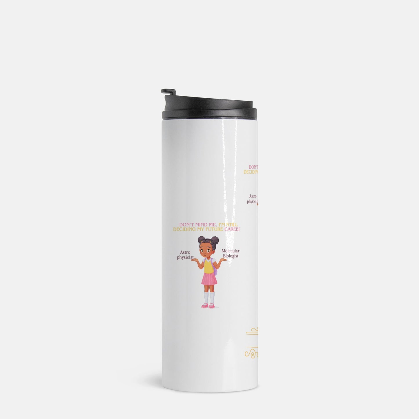 Kids African American Don't Mind Me Thermal Tumbler 16 oz.