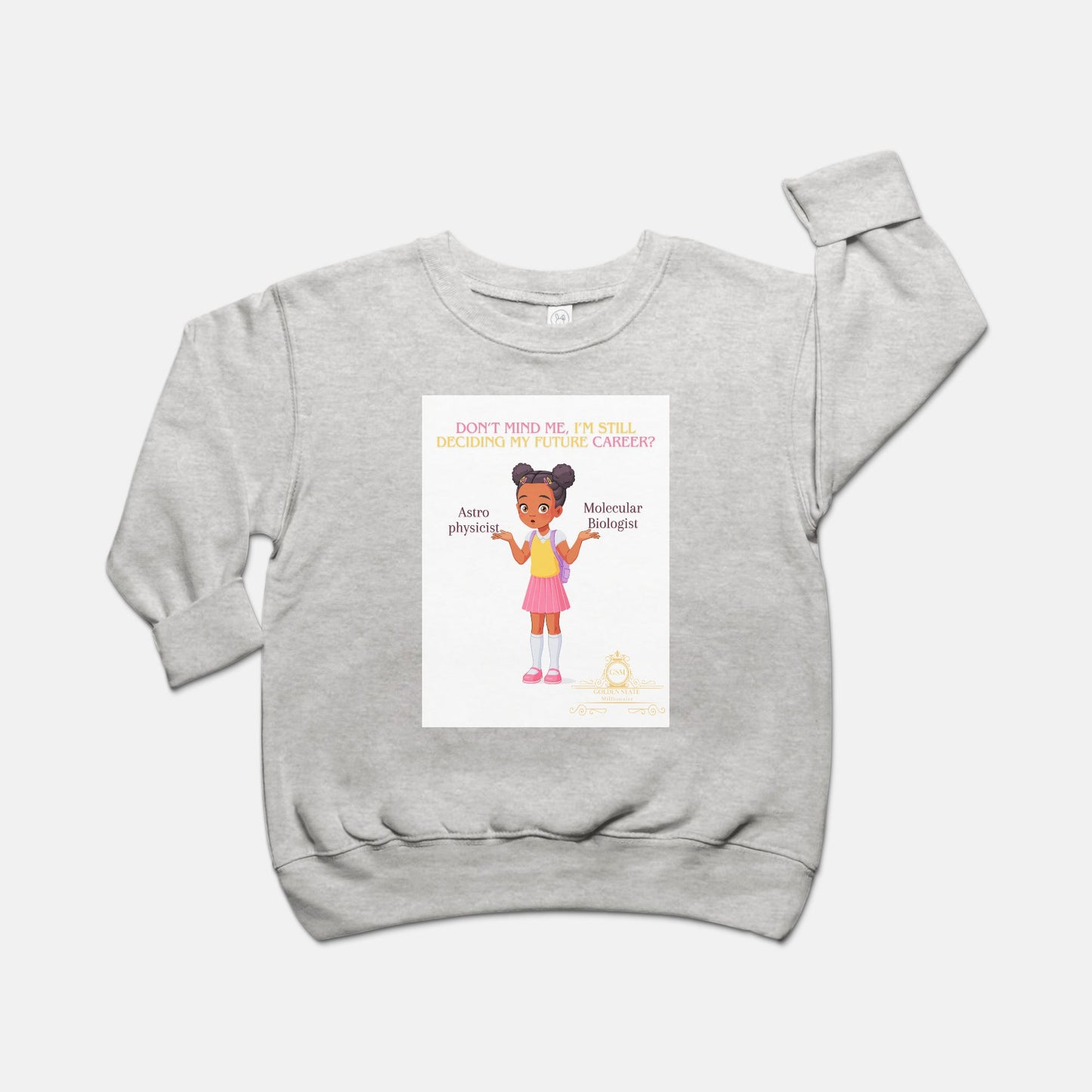 Kids African American Toddler Crew Neck Sweatshirt - 3317