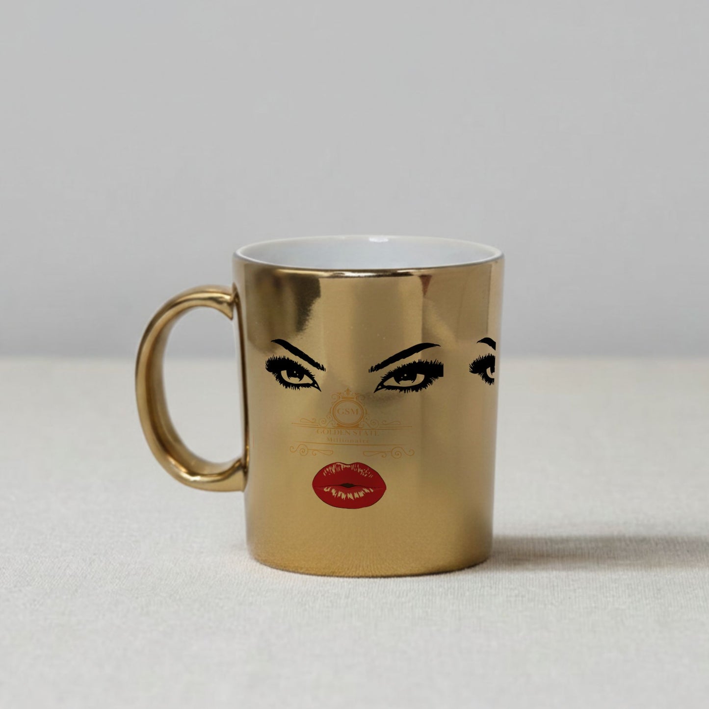 GSM Gold Mug 11oz Chrome