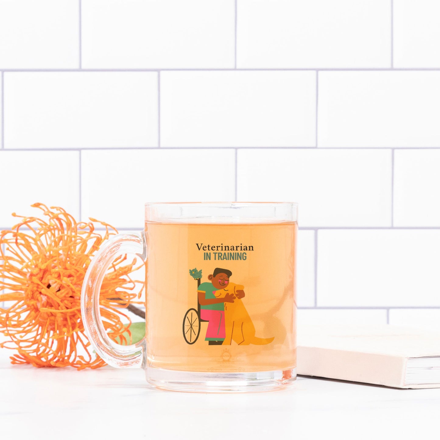 Veterinarian In Training Glass Mug