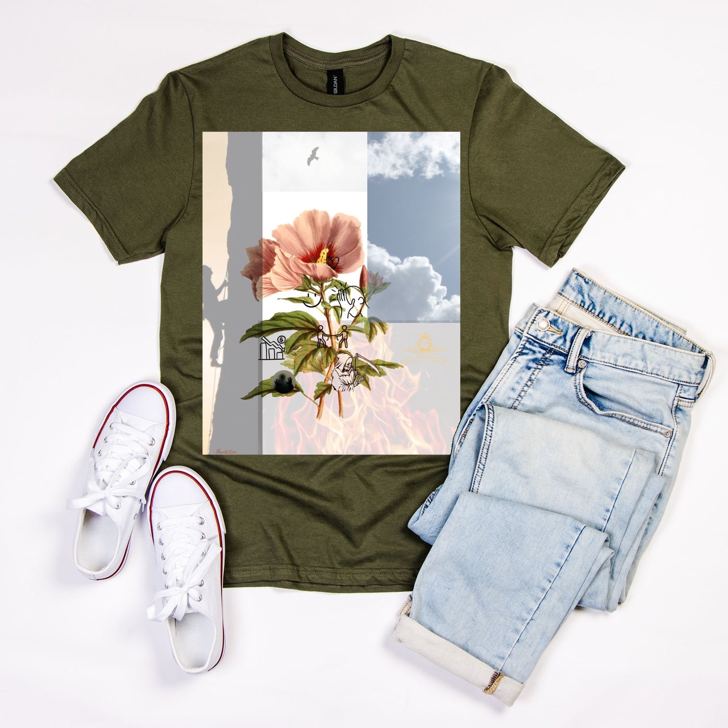 Original Art Deco Design by Shaunte' Knox Unisex T-Shirt